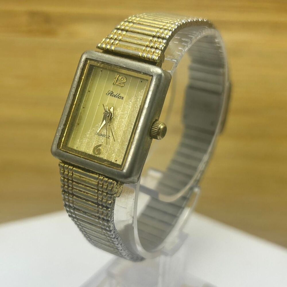 Stellar Silver Tone Square Face - image 2